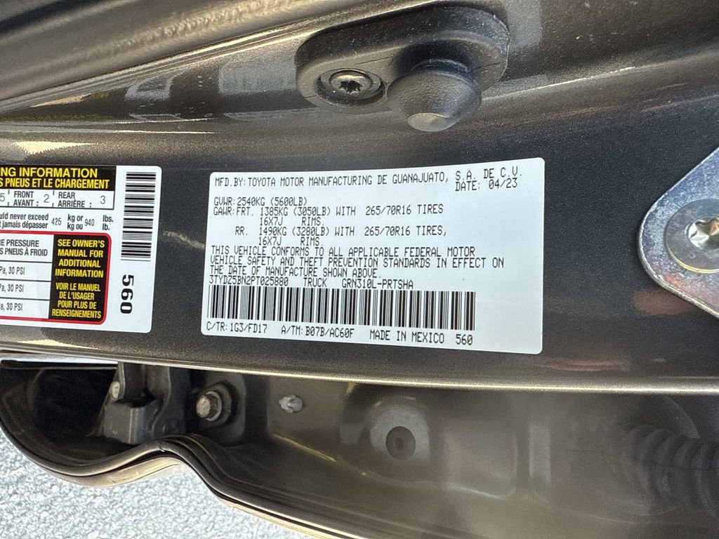 Certified 2023 Toyota Tacoma TRD Off-Road w/ Technology Package image 14