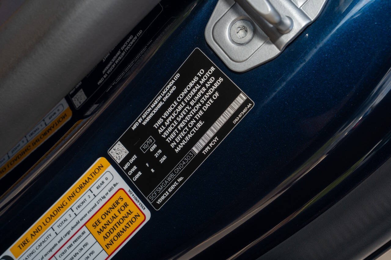 Used 2020 Aston Martin V8 Vantage Coupe RWD image 71