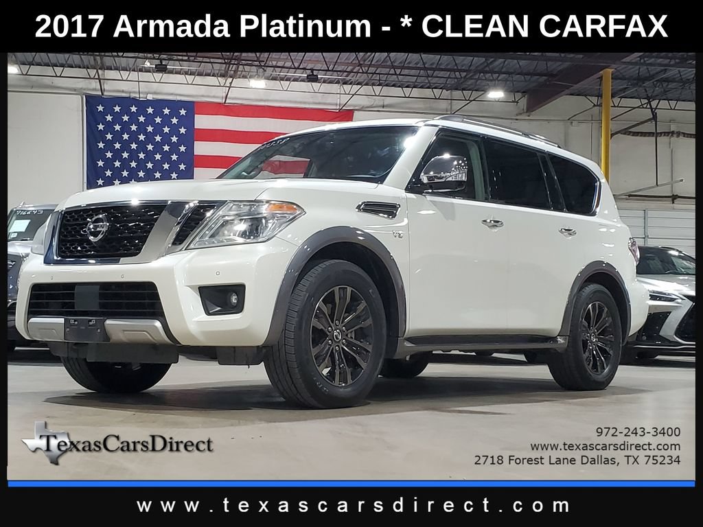 Used 2017 Nissan Armada Platinum w/ Captain Seat Package