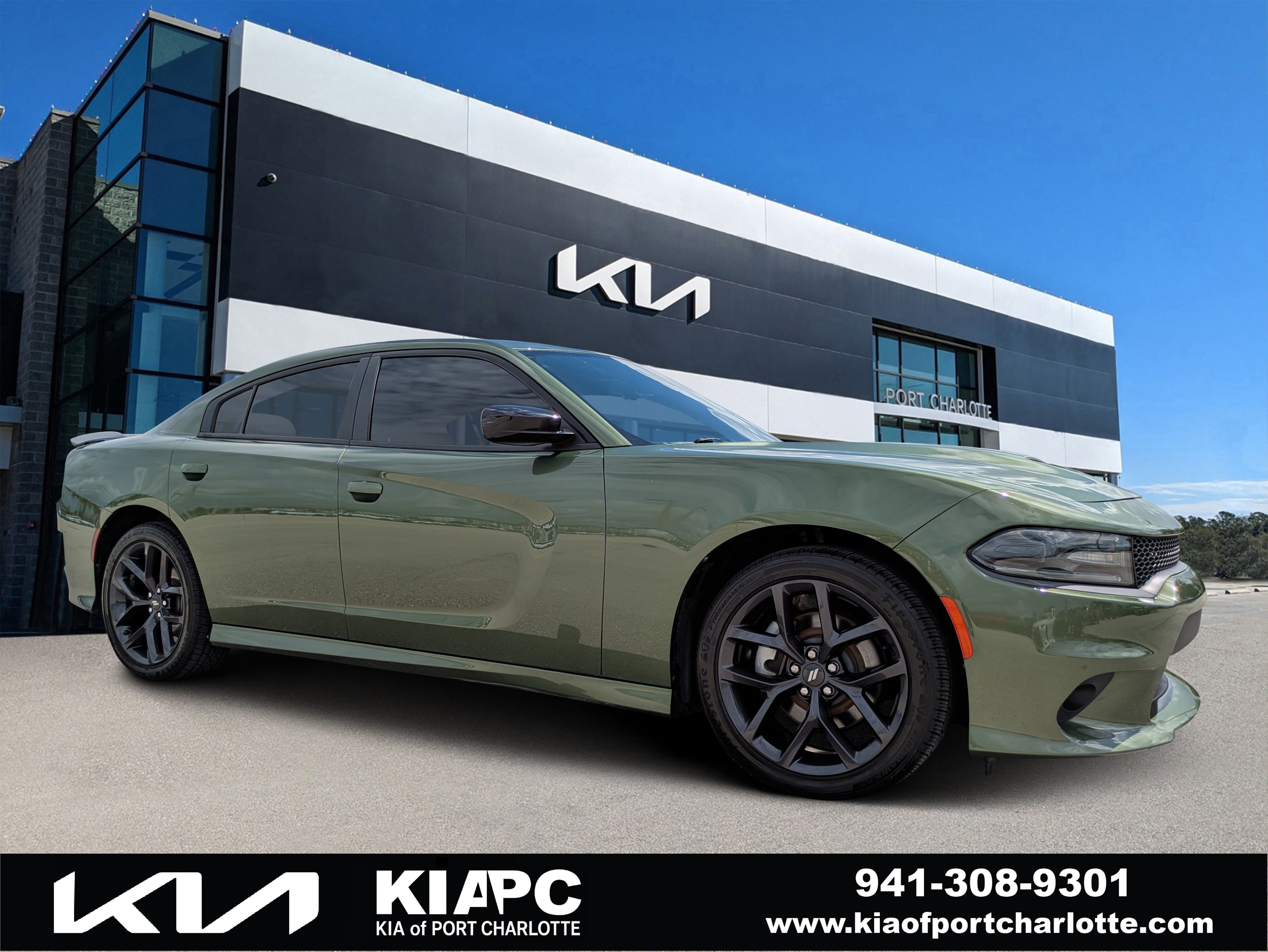 Used 2021 Dodge Charger GT w/ Blacktop Package RWD image 1
