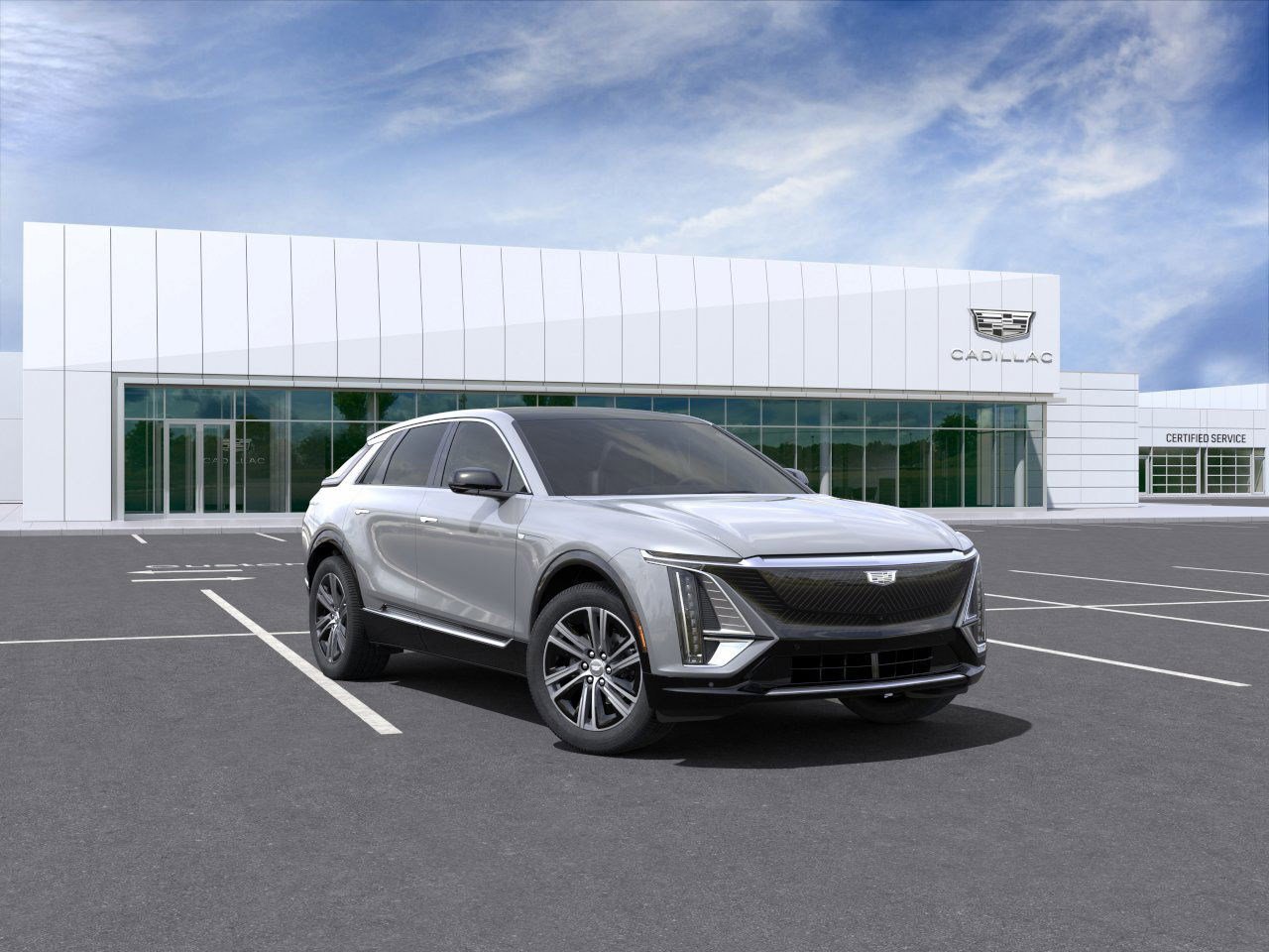 New 2025 Cadillac Lyriq Luxury w/ LPO, Floor Liner Package RWD image 1