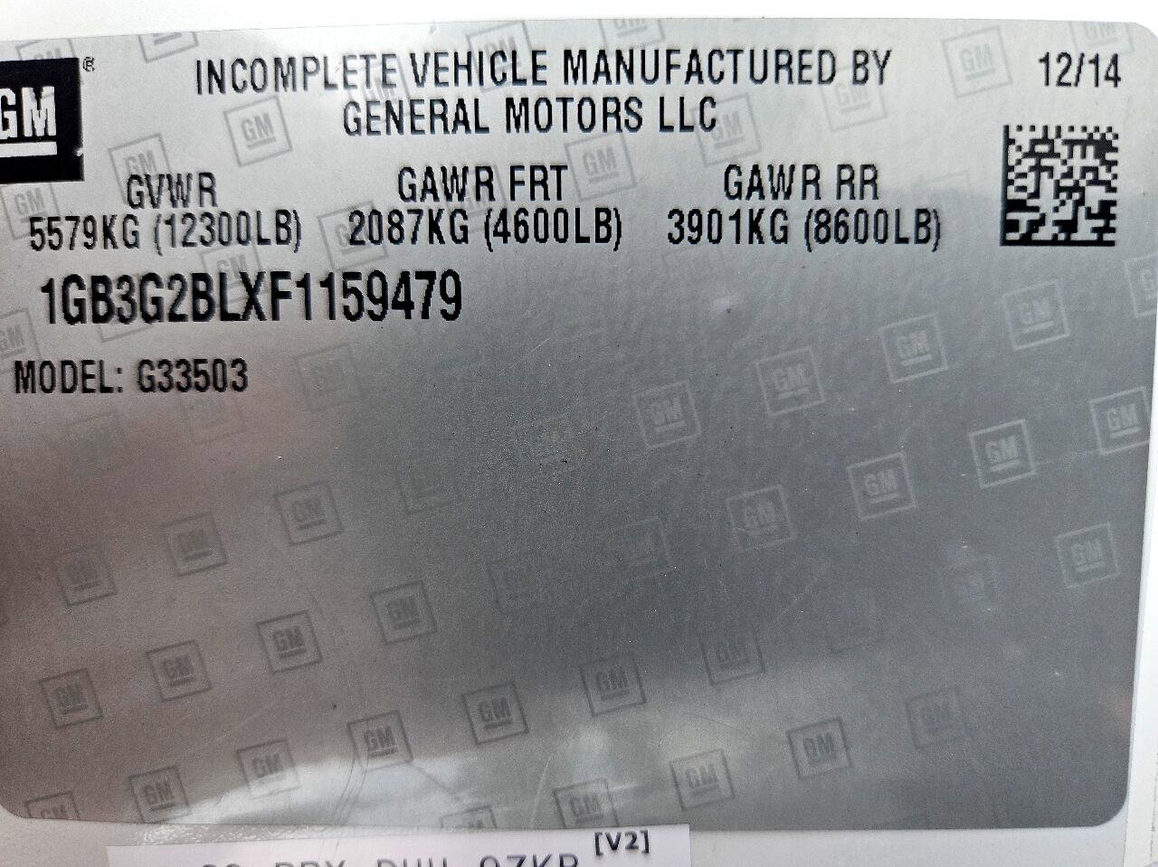 Used 2015 Chevrolet Express 3500 w/ Shuttle Bus Package image 50