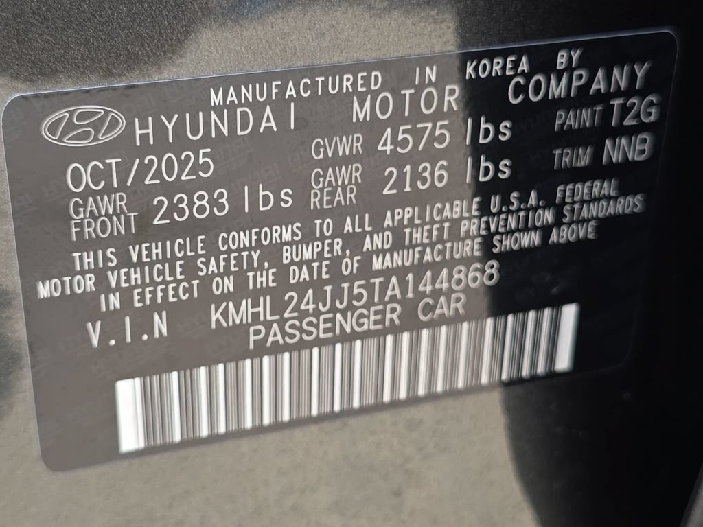 Used 2026 Hyundai Sonata Blue FWD image 35