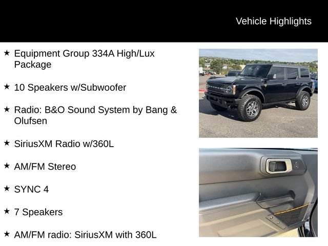 Used 2024 Ford Bronco Badlands AWD/4WD image 8