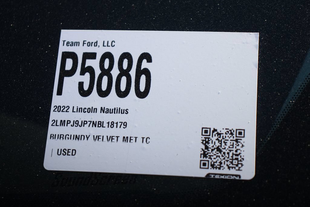 Certified 2022 Lincoln Nautilus Black Label AWD/4WD image 25