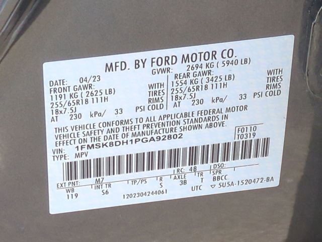 Used 2023 Ford Explorer XLT w/ Equipment Group 202A image 38