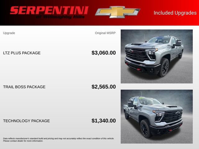 New 2026 Chevrolet Silverado 2500 LTZ w/ LTZ Plus Package AWD/4WD image 21