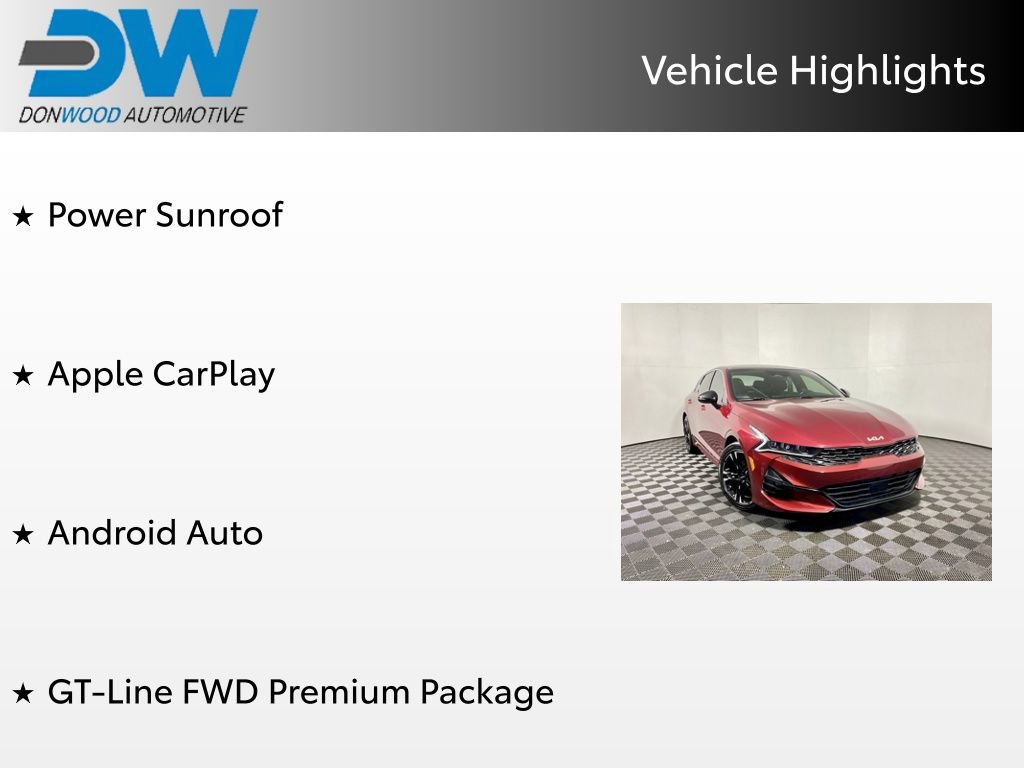 Used 2022 Kia K5 GT-Line w/ GT-Line FWD Premium Package image 3