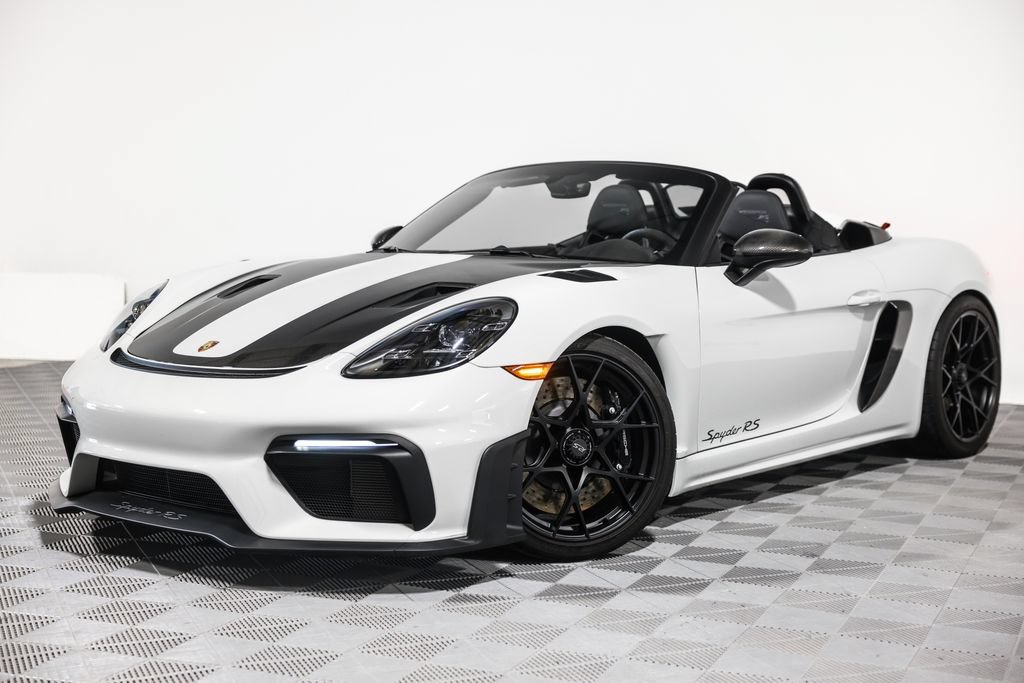 Used 2024 Porsche 718 Boxster Spyder RS w/ Weissach Package RWD image 1