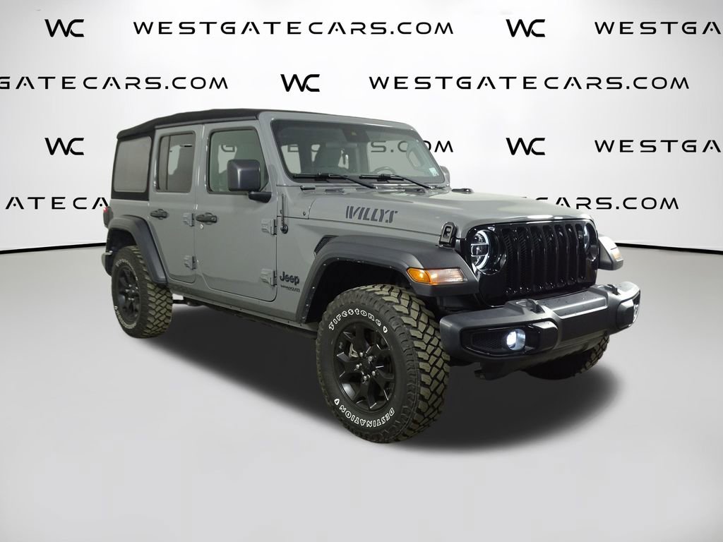Used 2021 Jeep Wrangler Unlimited Sport image 2