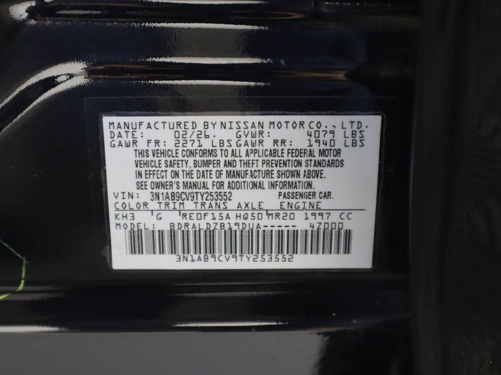 Used 2026 Nissan Sentra SV w/ Floor Mat Package FWD image 46