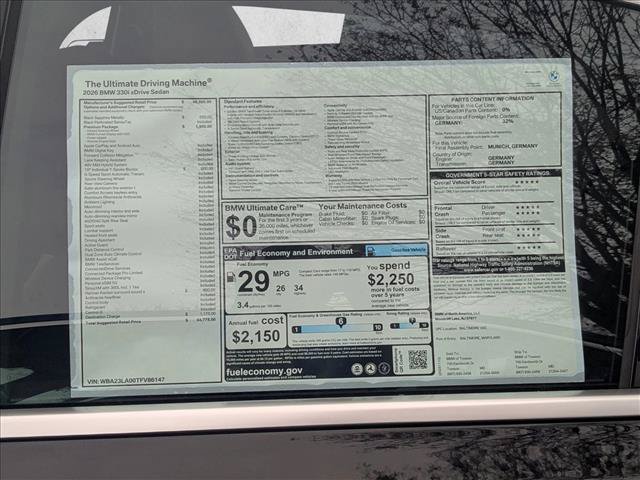 New 2026 BMW 330i xDrive Sedan w/ Premium Package AWD/4WD image 19
