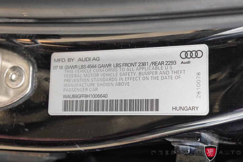 Used 2017 Audi A3 2.0T Premium AWD/4WD image 39