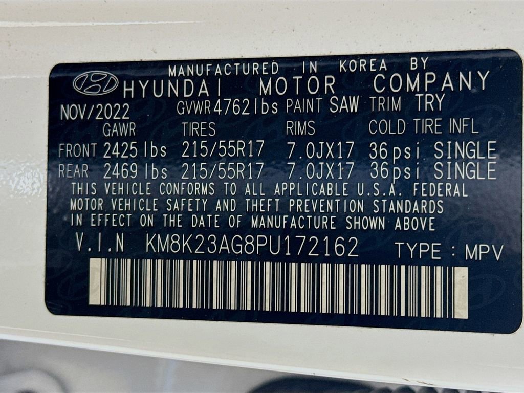 Used 2023 Hyundai Kona SE w/ Cargo Package FWD image 39