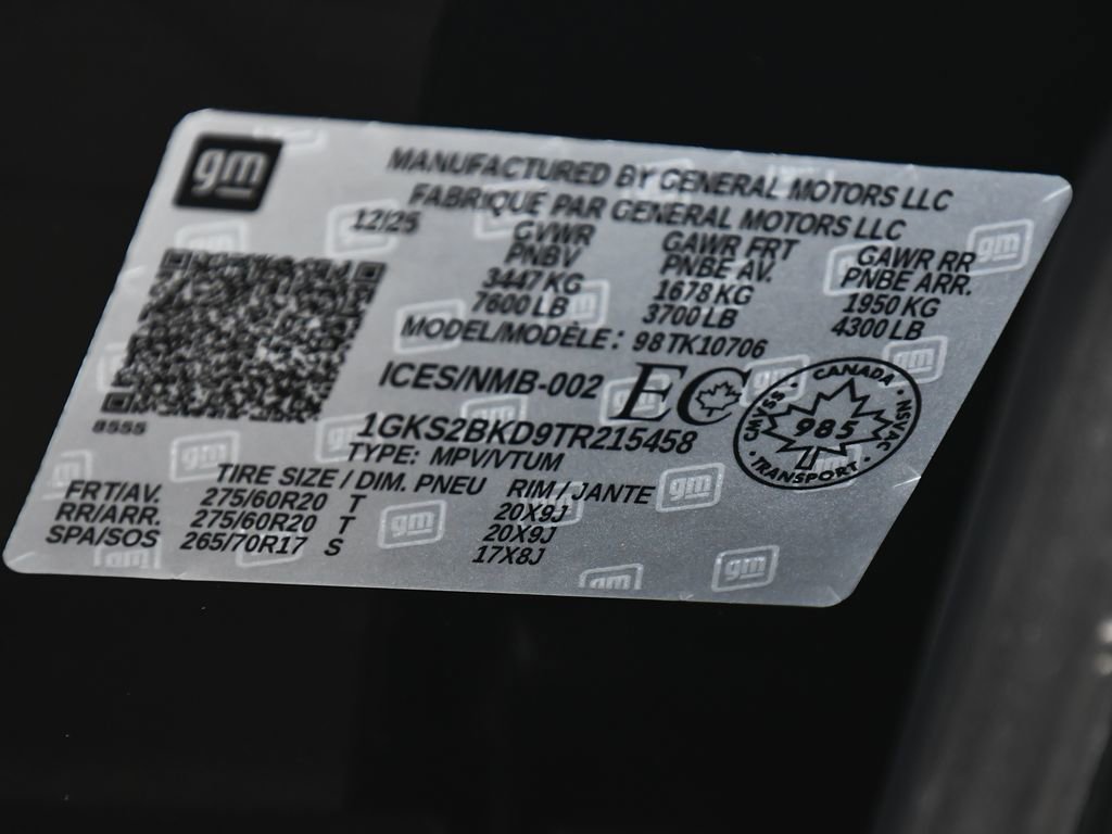 Used 2026 GMC Yukon Elevation w/ LPO, Floor Liner Package AWD/4WD image 19