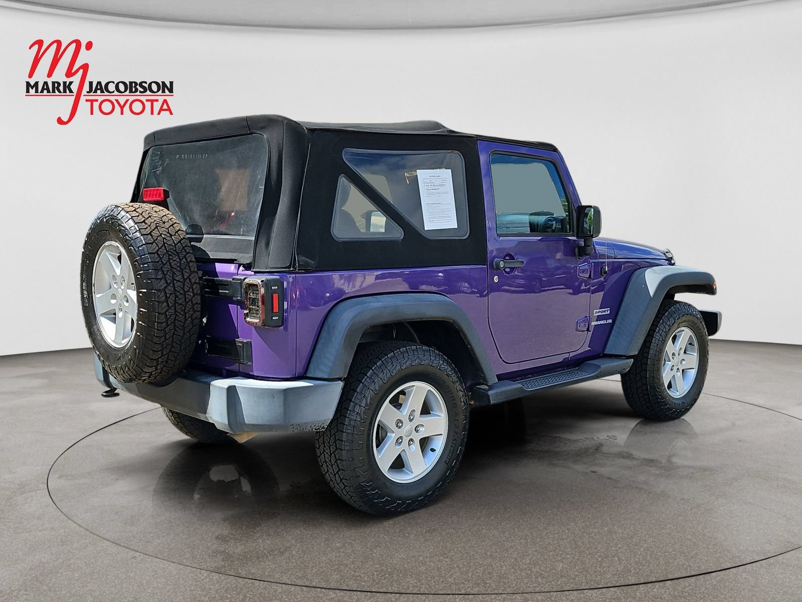 Used 2017 Jeep Wrangler Sport w/ Quick Order Package 24S AWD/4WD image 7
