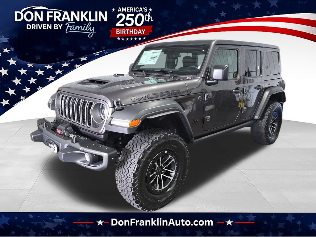 New 2026 Jeep Wrangler Unlimited Rubicon 392 w/ Quick Order Package 27X Moab