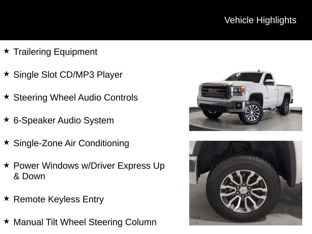 Used 2015 GMC Sierra 1500 SLE AWD/4WD image 31