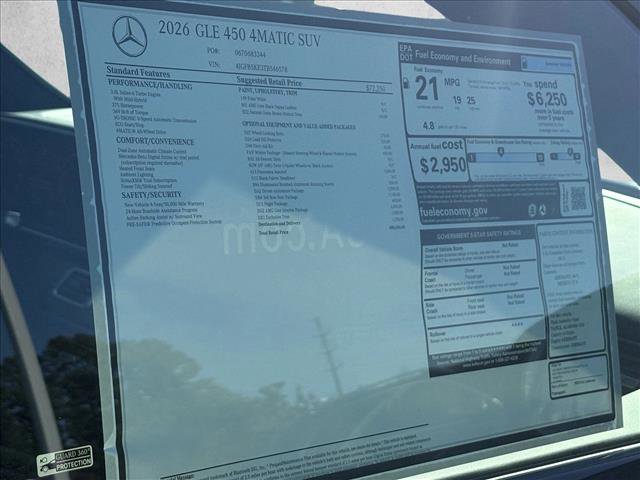 New 2026 Mercedes-Benz GLE 450 4MATIC image 27