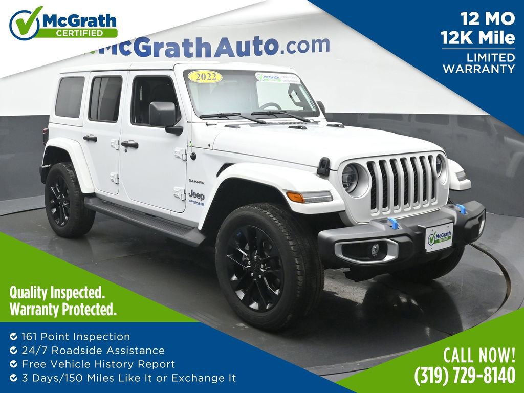 Used 2022 Jeep Wrangler Unlimited Sahara w/ Cold Weather Group