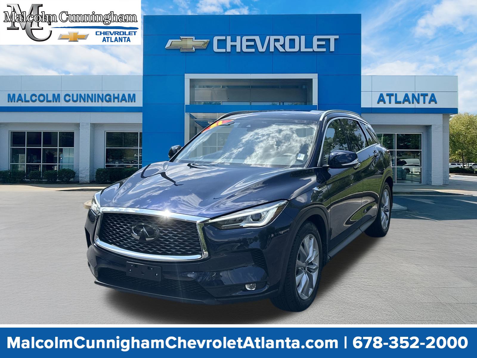 Used 2021 INFINITI QX50 Luxe w/ Cargo Package