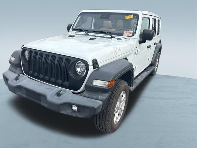 Used 2021 Jeep Wrangler Unlimited Sport w/ Sun And Sound Package AWD/4WD video 3