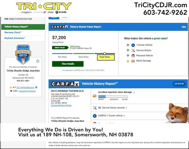 Used 2015 Hyundai Tucson GLS image 32