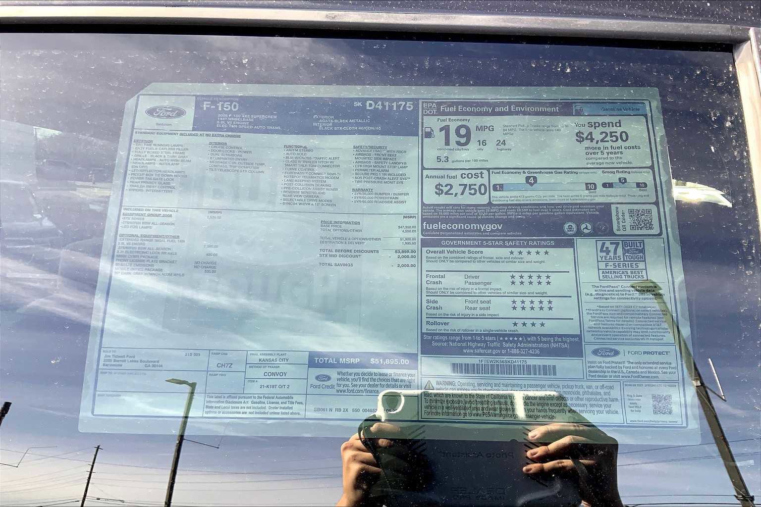 New 2025 Ford F150 STX w/ Equipment Group 200A image 17