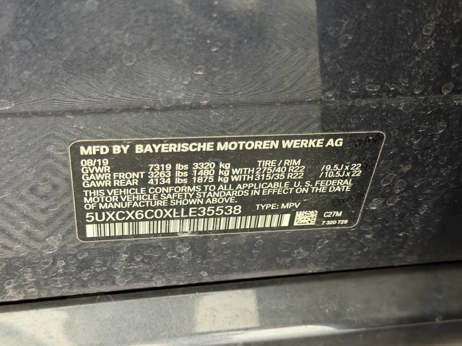Used 2020 BMW X7 M50i w/ Executive Package AWD/4WD image 26