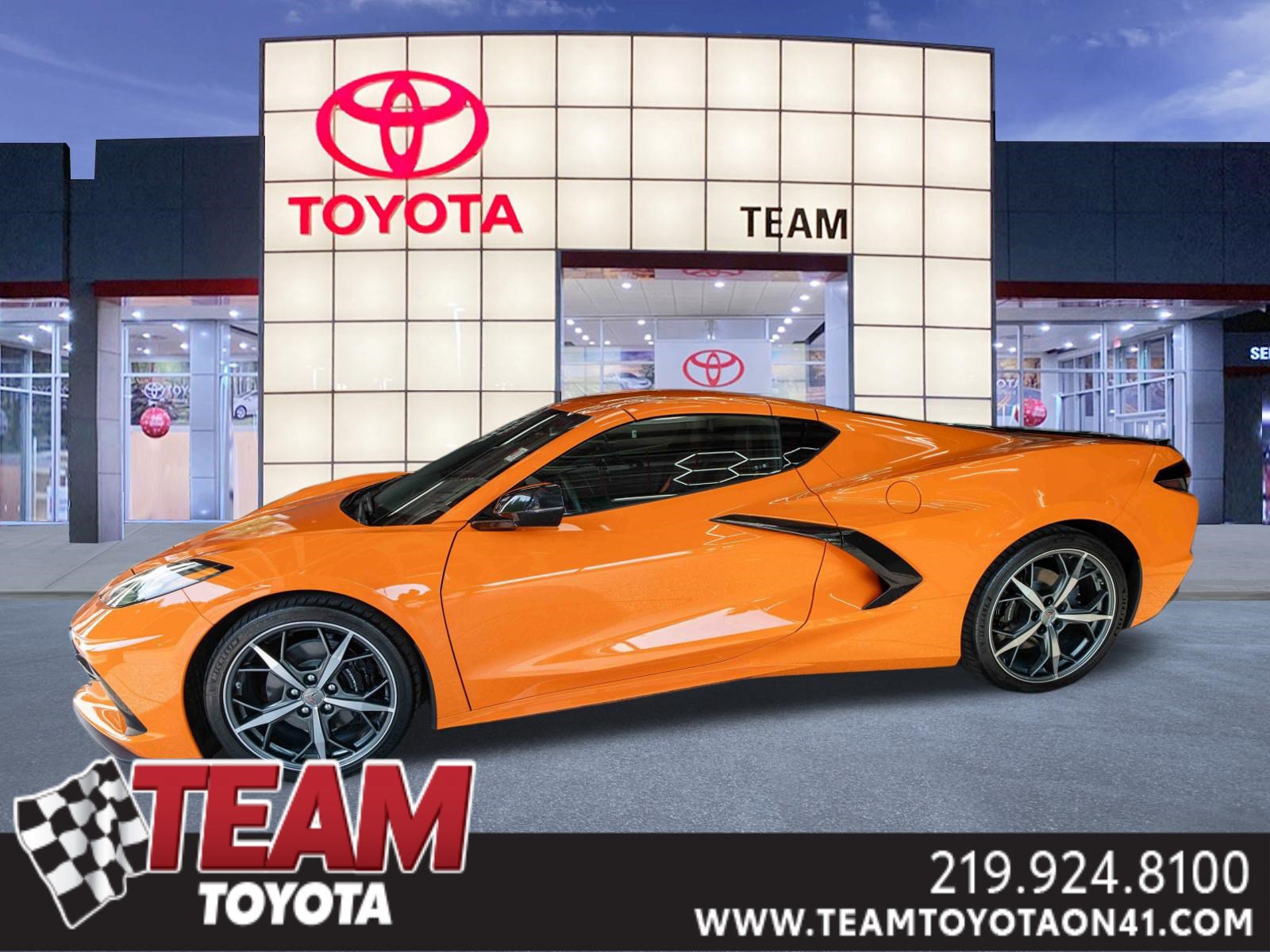 Used 2023 Chevrolet Corvette Stingray Coupe w/ 1LT RWD image 1