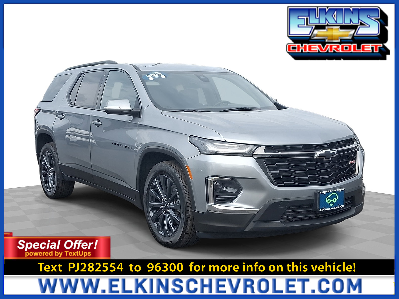Certified 2023 Chevrolet Traverse RS