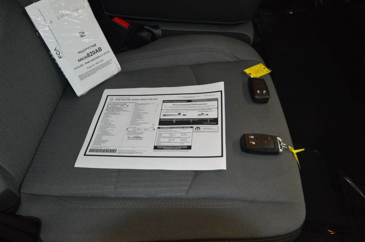 Used 2024 RAM 2500 Big Horn w/ Bed Utility Group image 3