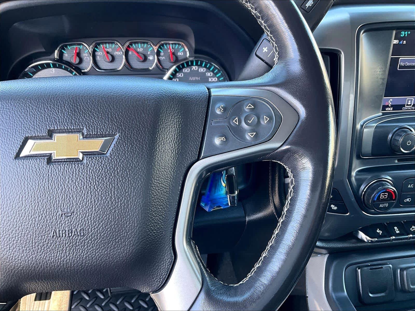 Used 2018 Chevrolet Silverado 1500 LTZ Z71 w/ LTZ Plus Package AWD/4WD image 23