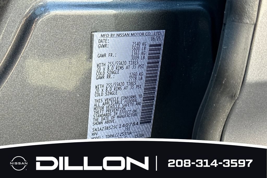 Certified 2025 Nissan Murano SV w/ Cargo Package AWD/4WD image 29