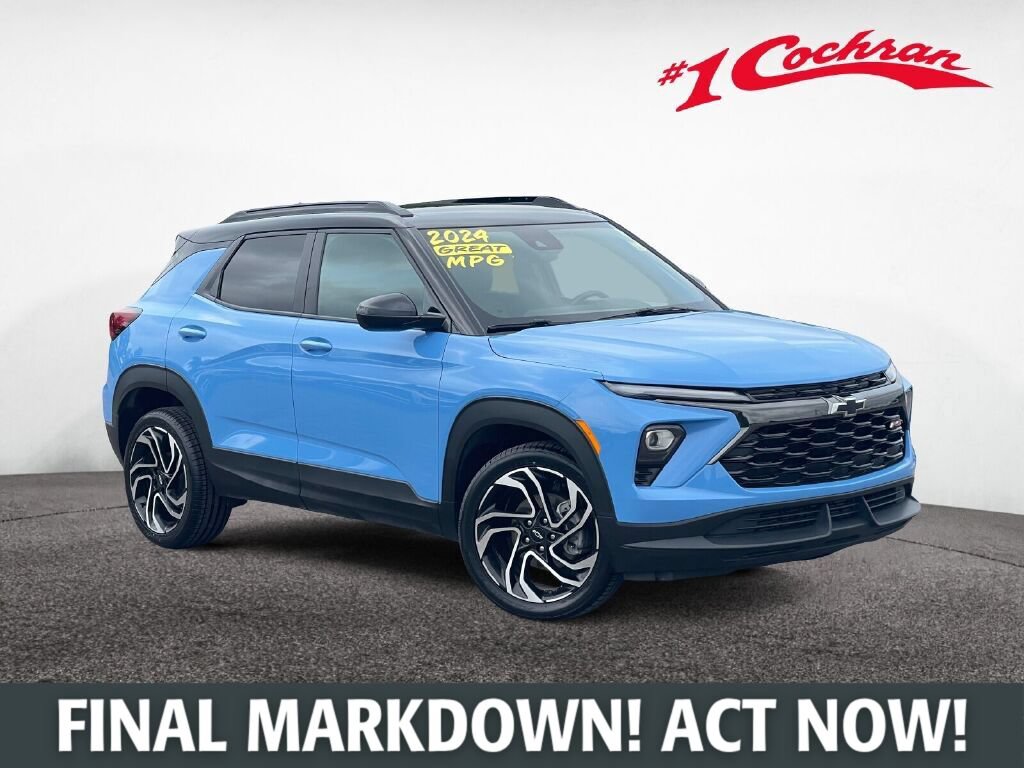 Used 2024 Chevrolet TrailBlazer RS w/ Driver Confidence Package