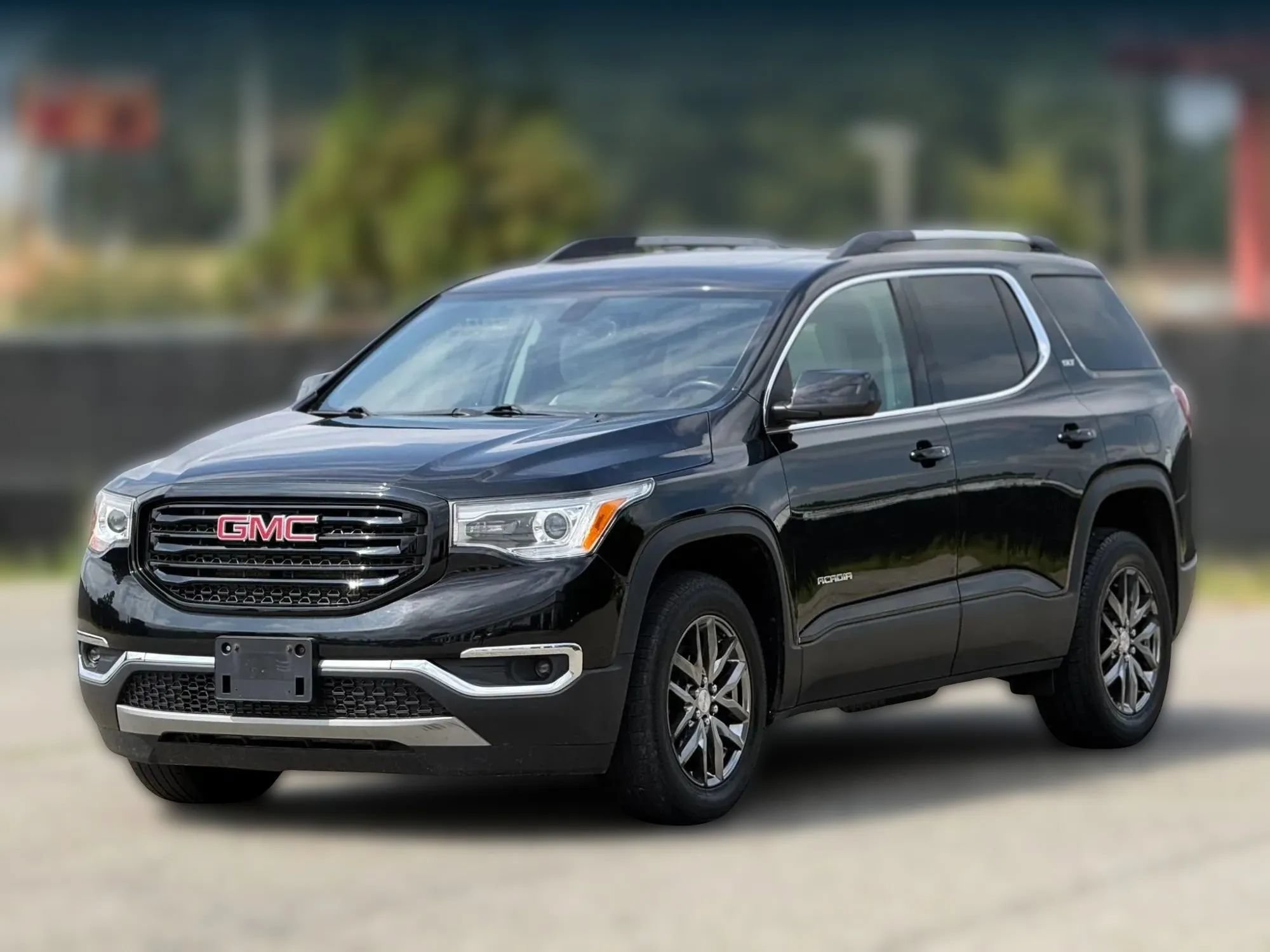Used 2017 GMC Acadia SLT w/ LPO, Black Accent Package FWD image 6