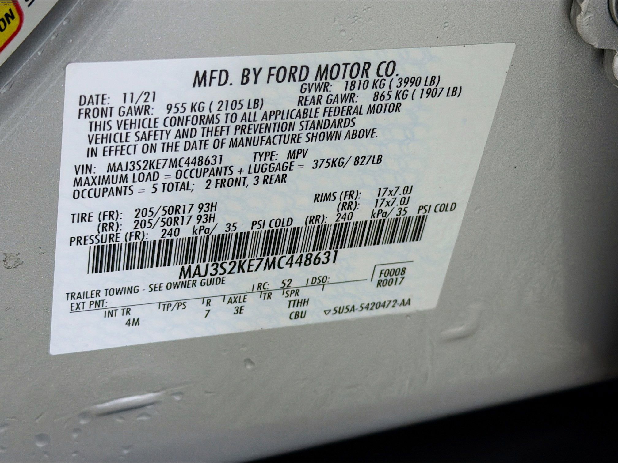 Used 2021 Ford EcoSport Titanium image 32