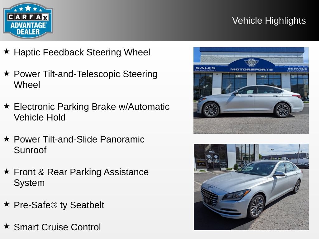 Used 2015 Hyundai Genesis 3.8 w/ Option Group 04 AWD/4WD image 8