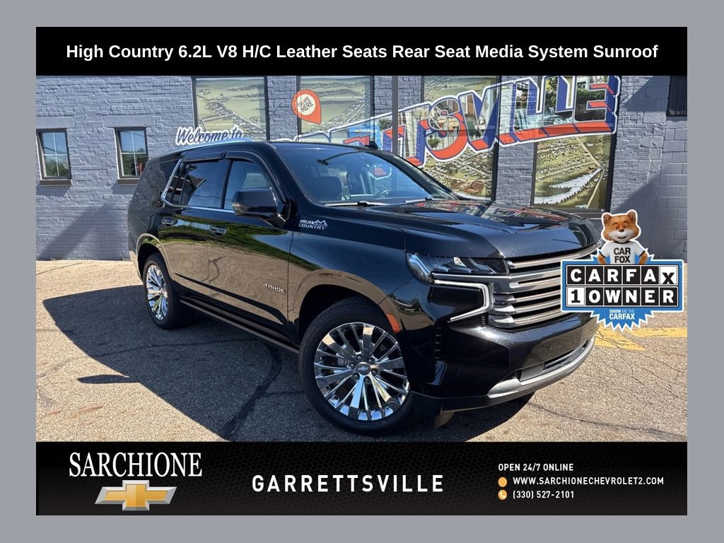Used 2021 Chevrolet Tahoe High Country AWD/4WD image 1