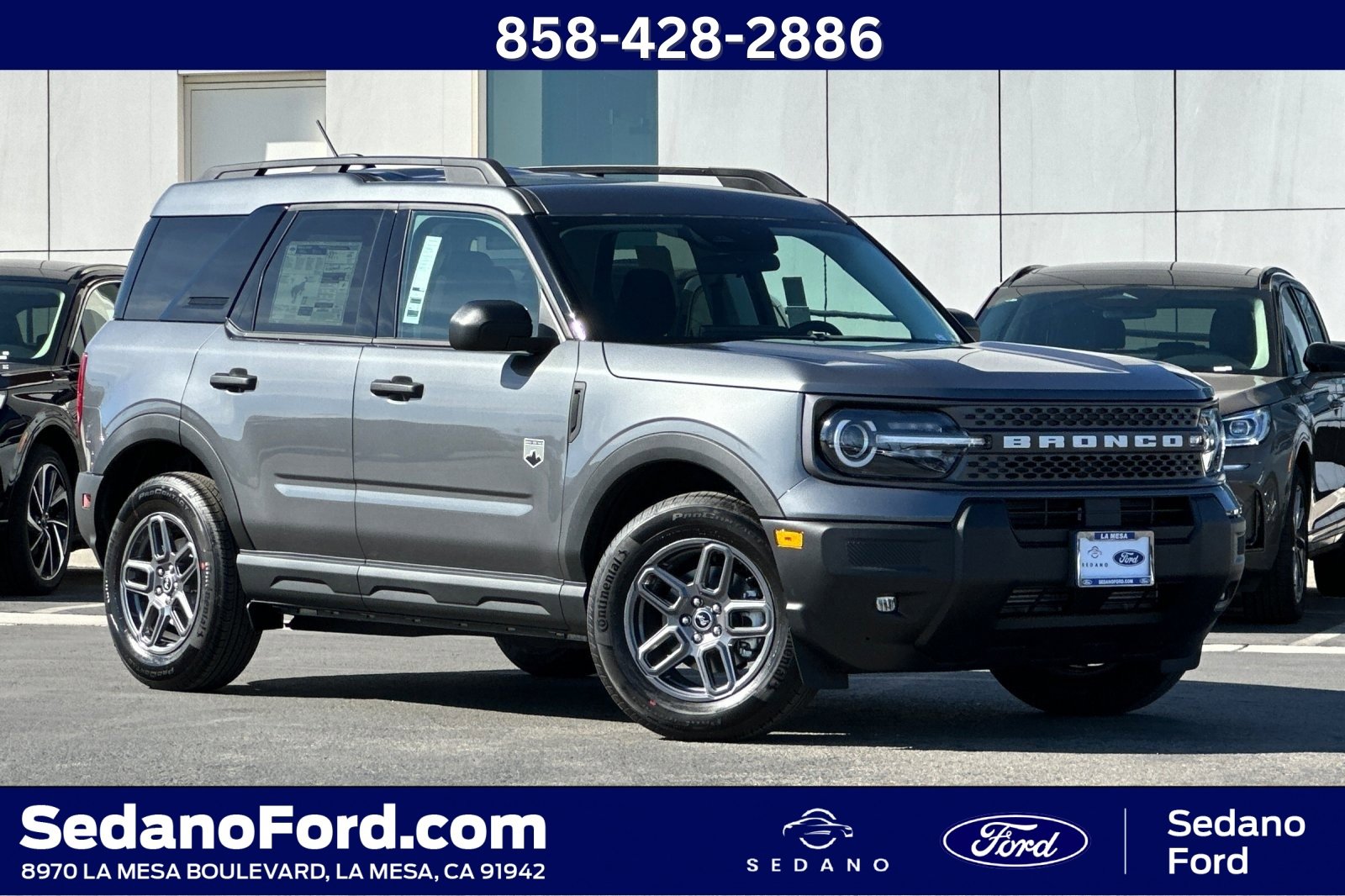 New 2025 Ford Bronco Sport Big Bend w/ Convenience Package