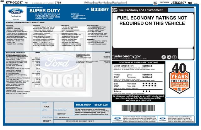 Used 2018 Ford F250 Lariat w/ Lariat Ultimate Package image 15