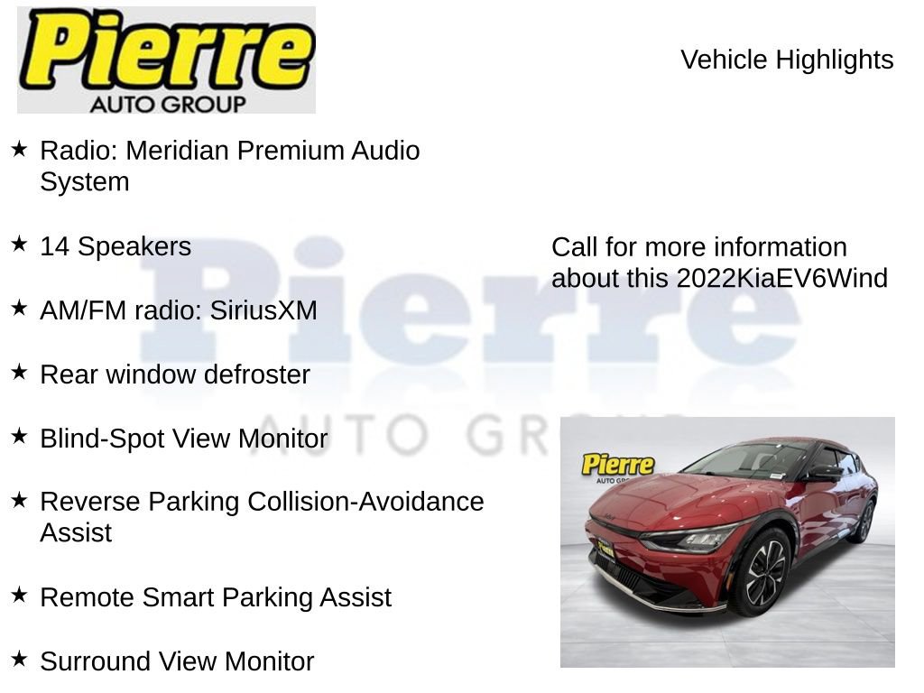 Used 2022 Kia EV6 Wind w/ Wind Technology Package AWD/4WD image 15