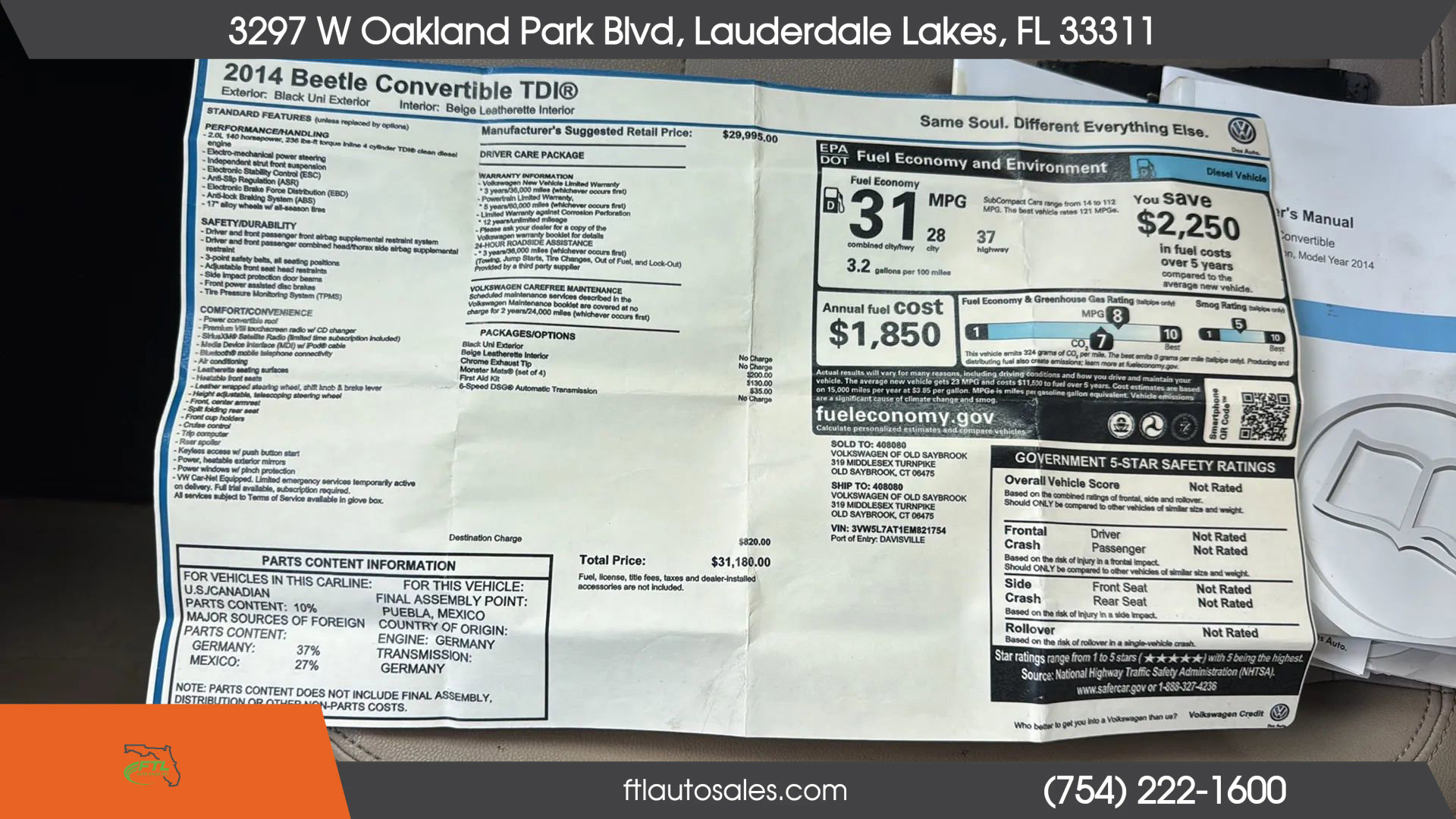 Used 2014 Volkswagen Beetle TDI image 58