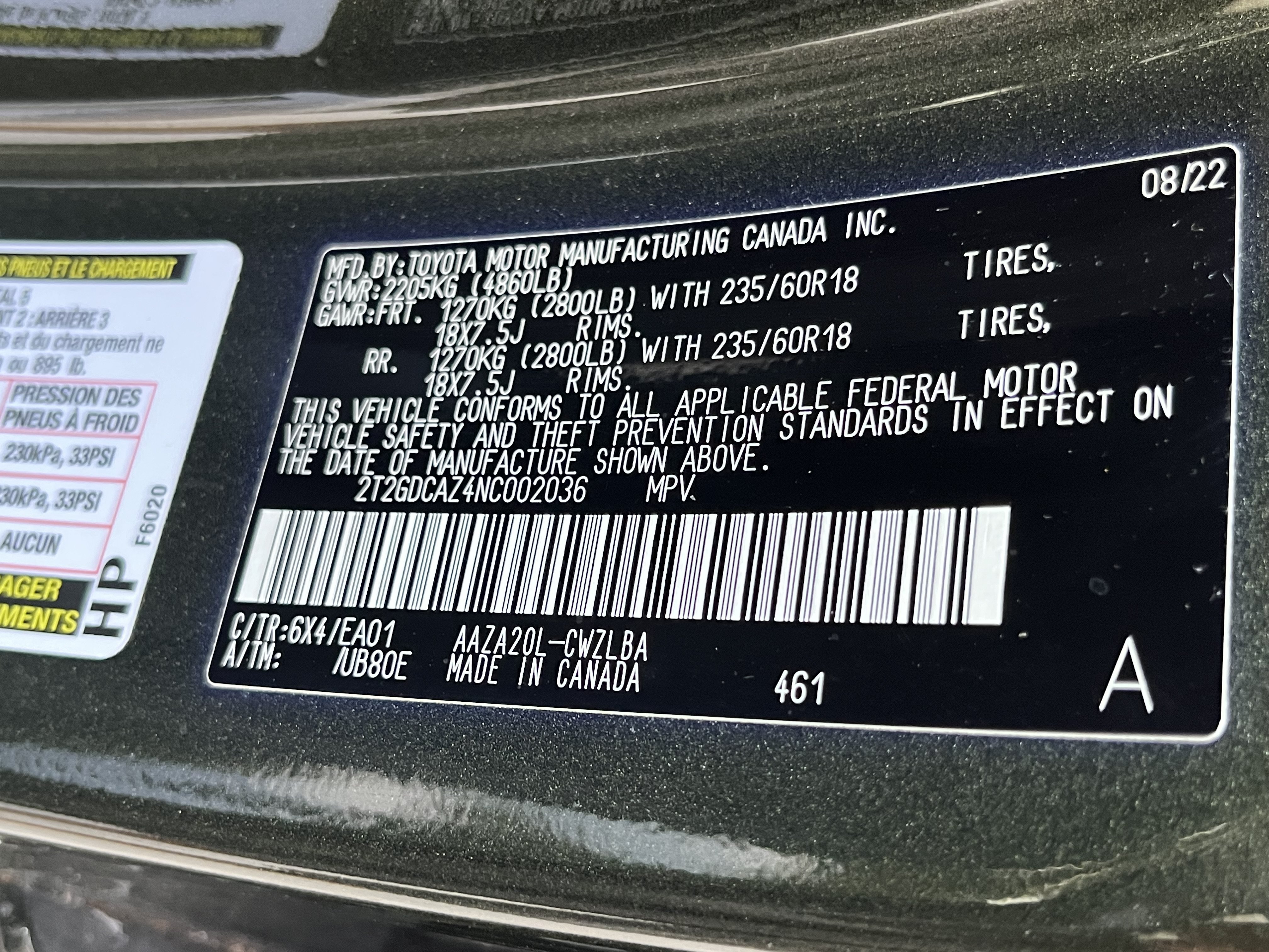 Used 2022 Lexus NX 250 FWD image 27