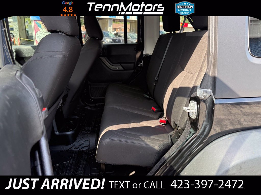 Used 2017 Jeep Wrangler Unlimited Sport w/ Quick Order Package 24S AWD/4WD image 14