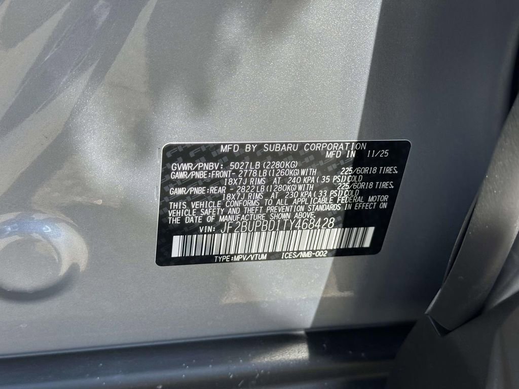 New 2026 Subaru Outback Premium w/ Premium/Limited Package 2 AWD/4WD image 13