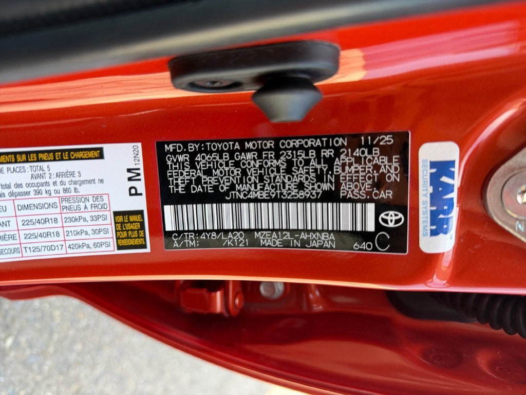 Used 2026 Toyota Corolla XSE FWD image 37