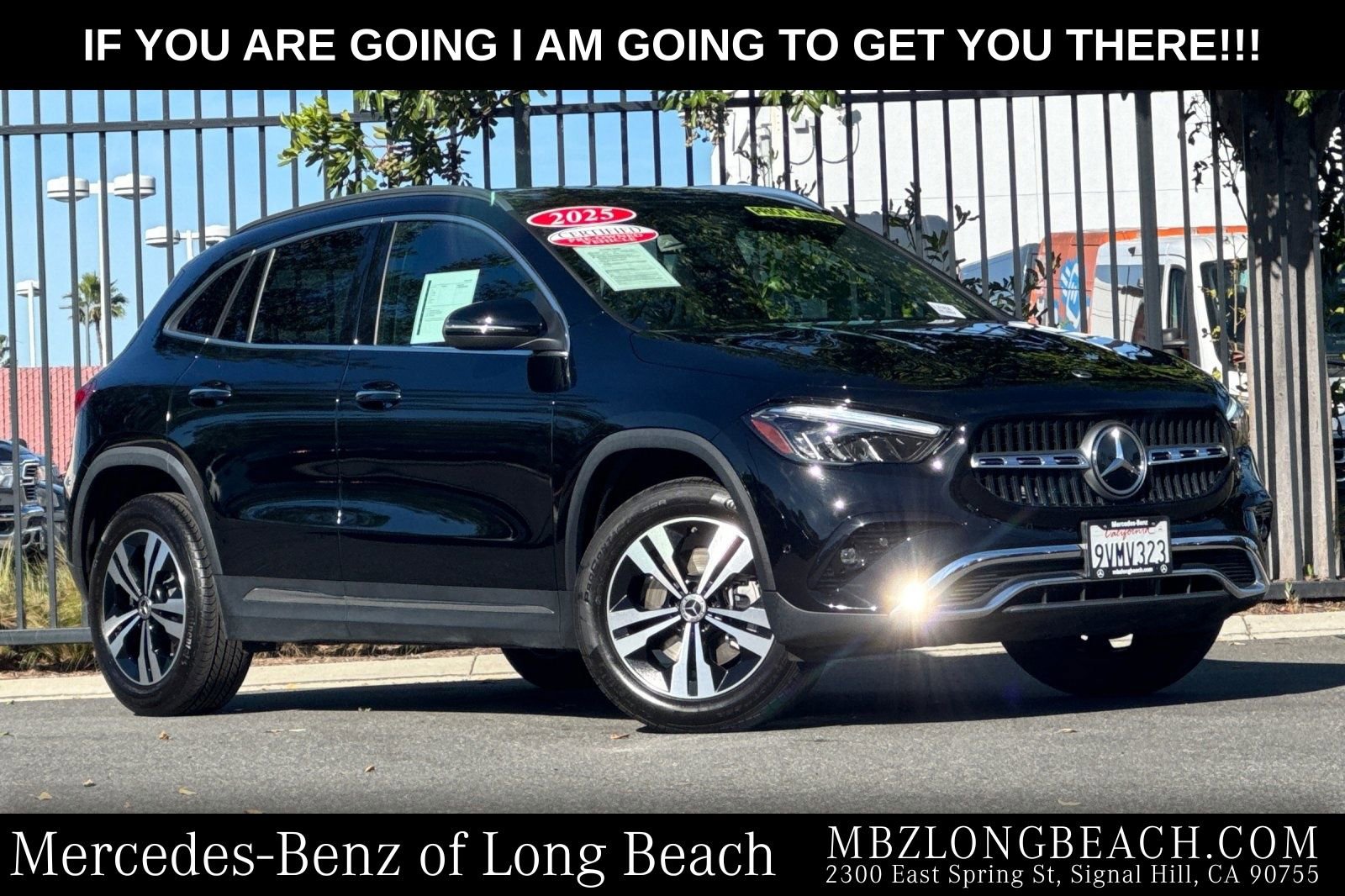 Certified 2025 Mercedes-Benz GLA 250