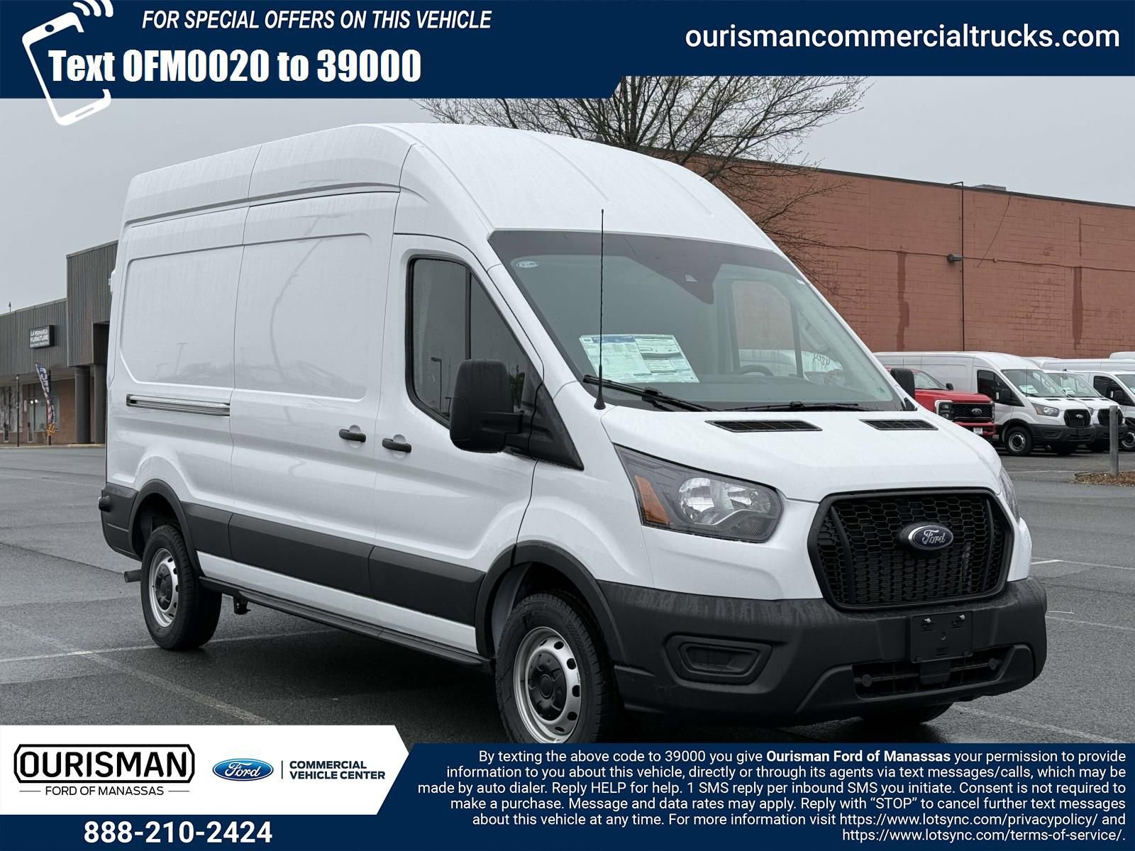 New 2025 Ford Transit 250 148 High Roof w/ Load Area Protection Package