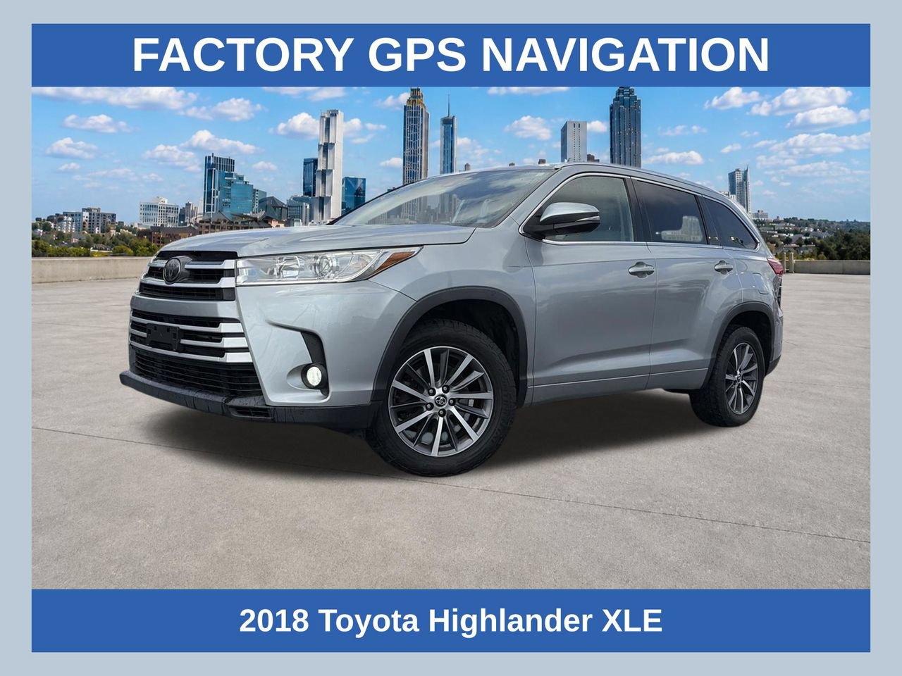 Used 2018 Toyota Highlander XLE FWD image 1